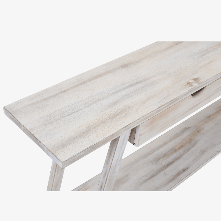 Mesa Consola Aina de Madera de Mango Natural 180 cm - Vintahome