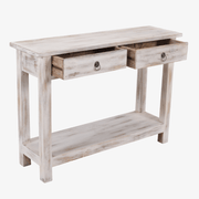 Mesa Consola Elma de Madera de Mango Natural 120 cm - Vintahome