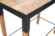Mesa de bar Vintage Tilo Alta 70x70 - Vintahome