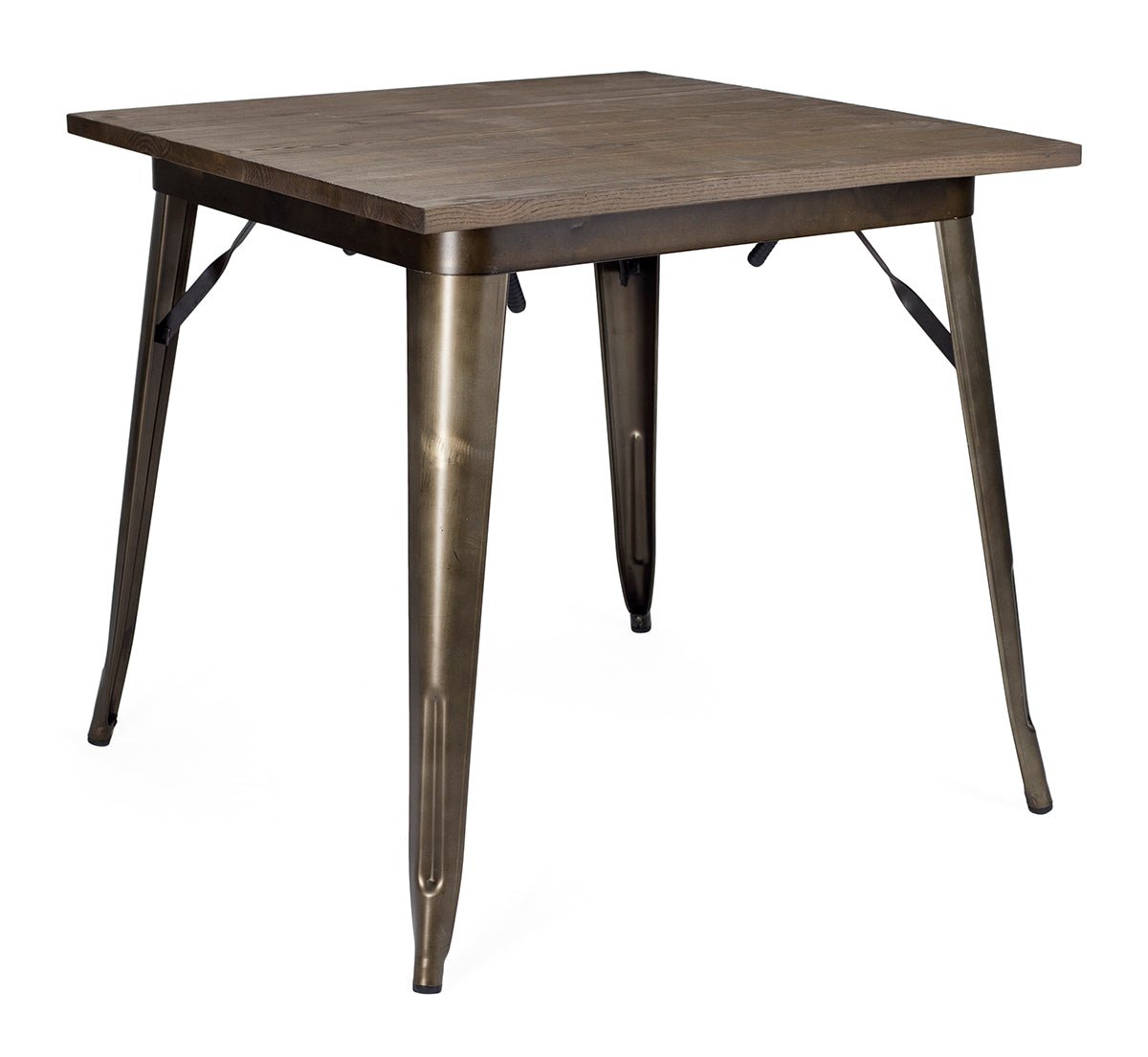 Mesa de comedor industrial 80x80 Lix Plegable