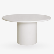 Mesa de comedor redonda Aria Lacada 140 - Vintahome