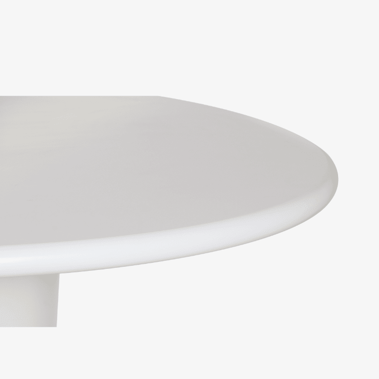 Mesa de comedor redonda Aria Lacada 140 