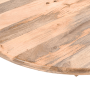 Mesa de comedor redonda madera de mango Leila 150 cm - Vintahome