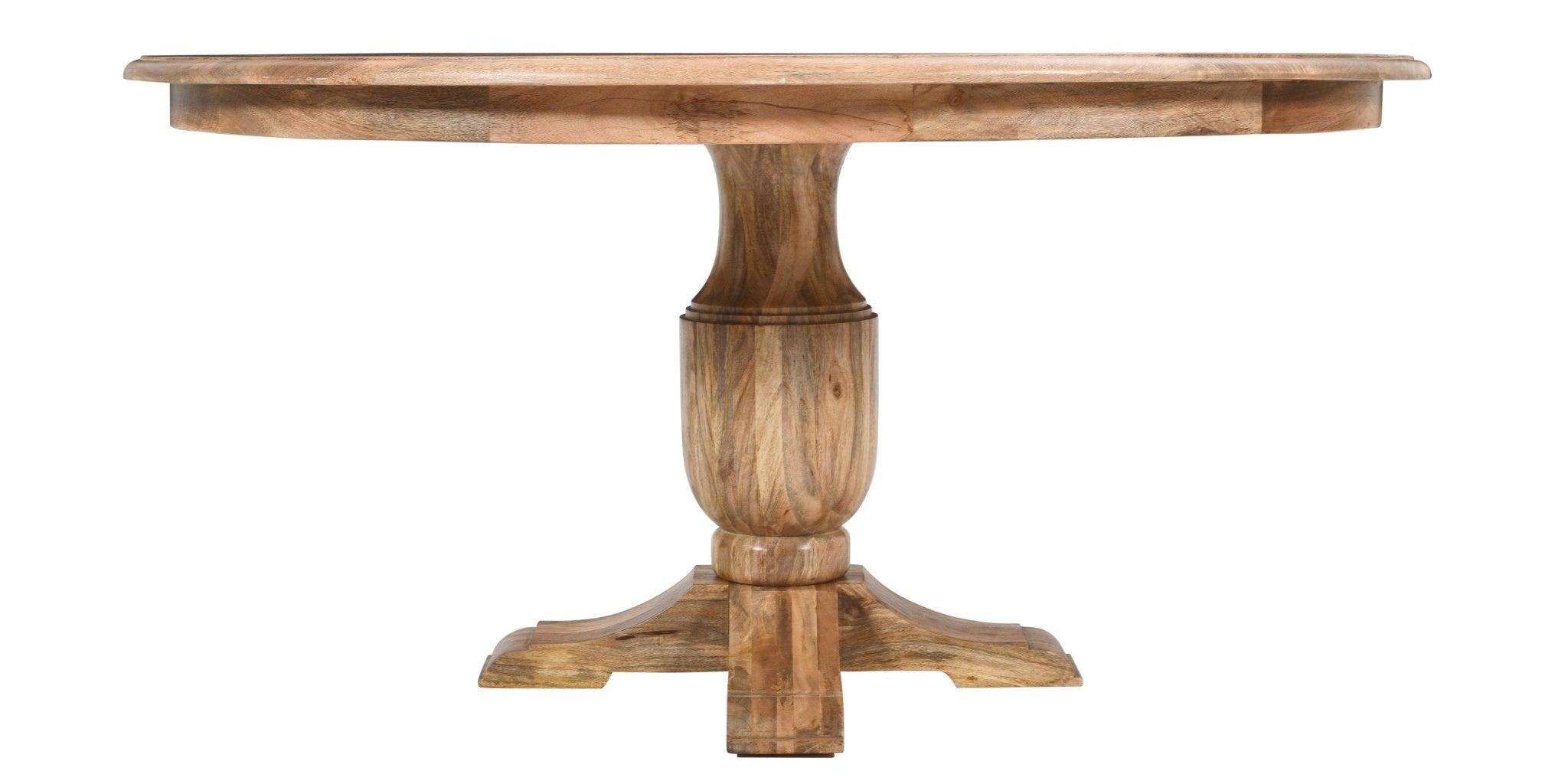 Mesa de comedor redonda madera de mango Lille 150 cm - Vintahome