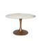 Mesa de comedor Tuli cobre piedra sinterizada - Vintahome