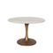 Mesa de comedor Tuli cobre piedra sinterizada - Vintahome
