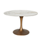 Mesa de comedor Tuli cobre piedra sinterizada - Vintahome