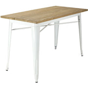 Mesa Estilo Lix Madera clara 120