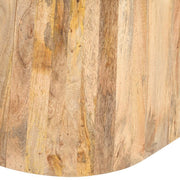 Mesa de comedor ovalada de madera de mango 220x110 Melisa