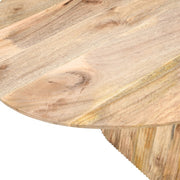 Mesa de comedor ovalada 200x100 madera mango Terry