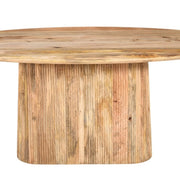 Mesa de comedor ovalada 200x100 madera mango Terry