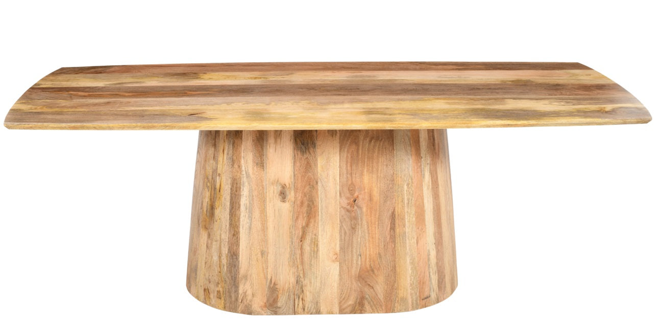 Mesa de comedor rectangular de madera de mango 220x110 Millal