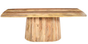 Mesa de comedor rectangular de madera de mango 220x110 Millal