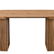 Mesa de comedor redonda extensible 120-160-200cm Ellan