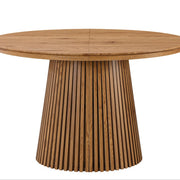 Mesa de comedor redonda extensible 120-160-200cm Ellan