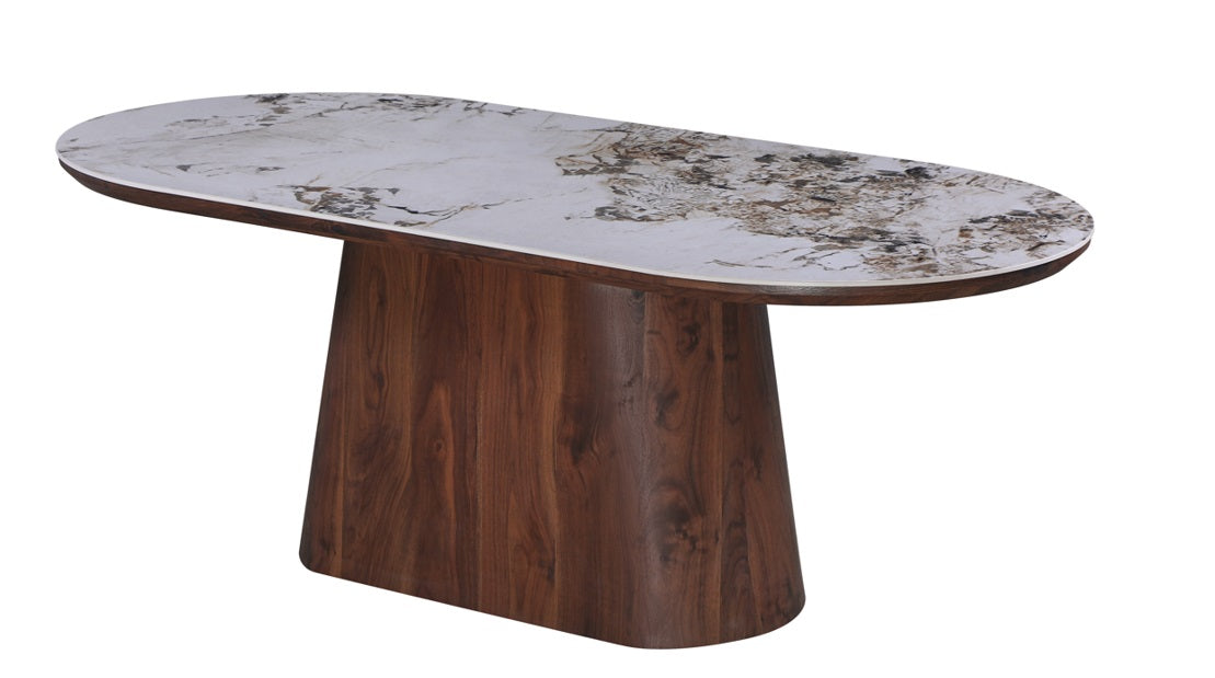 Mesa de comedor ovalada 200x100 Zulema
