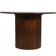 Mesa de comedor redonda de madera de mango Zally