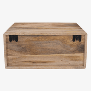 Mesilla de noche Arlet de madera de mango natural 45 cm - Vintahome