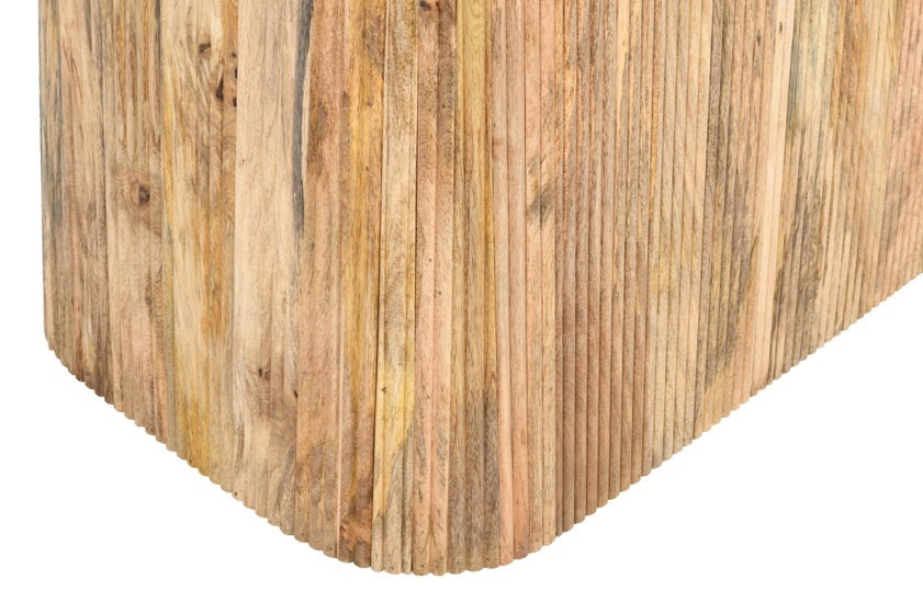 Mesa de comedor ovalada 200x100 madera mango Terry