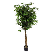 Planta artificial Ficus verde H180 - Vintahome