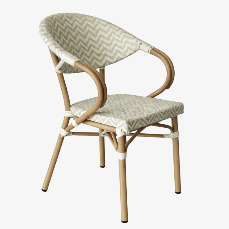 Silla Bistro Parisina Montmartre de Exterior - Vintahome