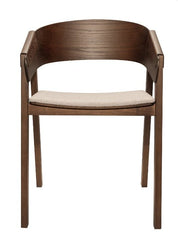 Silla de comedor con reposabrazos madera Mimo - Vintahome