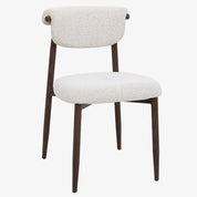 Silla de comedor escandinava Lagem nogal - Vintahome