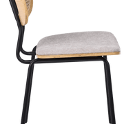 Silla de comedor madera y acero Alan - Vintahome