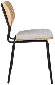Silla de comedor madera y acero Alan - Vintahome