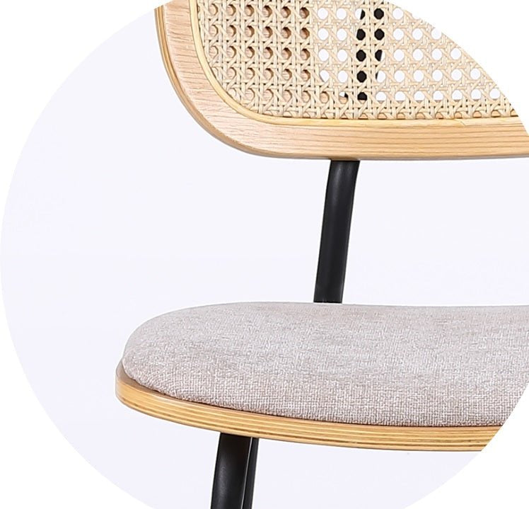 Silla de comedor madera y acero Alan - Vintahome