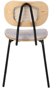 Silla de comedor madera y acero Alan - Vintahome