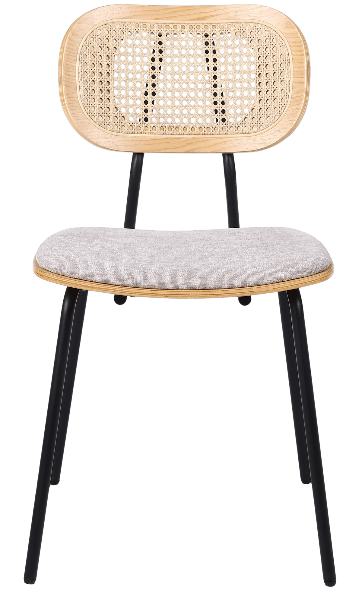 Silla de comedor madera y acero Alan - Vintahome