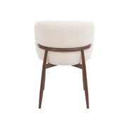 Silla de comedor nórdica Celia tapizada - Vintahome