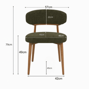 Silla de comedor Scandiwood natural - Vintahome