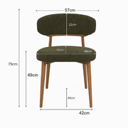 Silla de comedor Scandiwood natural - Vintahome