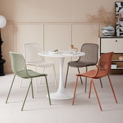 Silla de jardín polipropileno y acero Aura - Vintahome