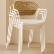 Silla de jardín respaldo cuerda Eco en polipropileno - Vintahome