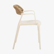 Silla de jardín respaldo cuerda Eco en polipropileno - Vintahome