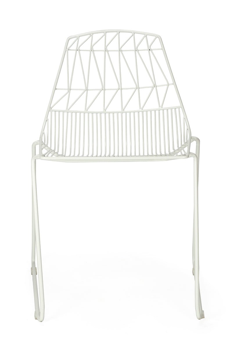 Silla de Terraza apilable Loon Blanca