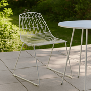 Silla de Terraza apilable Lyon Blanca - Vintahome