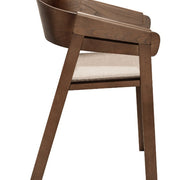 Silla de comedor con reposabrazos madera Mali