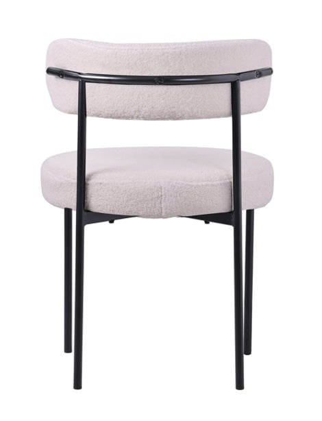Silla de comedor Boucle Verona