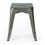Taburete bajo vintage Lix S industrial
