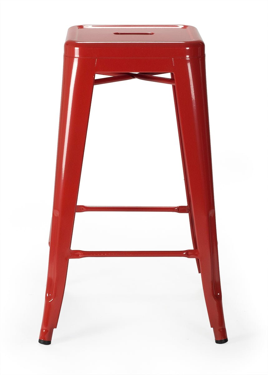 Taburete de bar acero Tolux colores - Vintahome
#color_Rojo