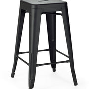 Taburete de bar acero Tolux colores - Vintahome
#color_Negro