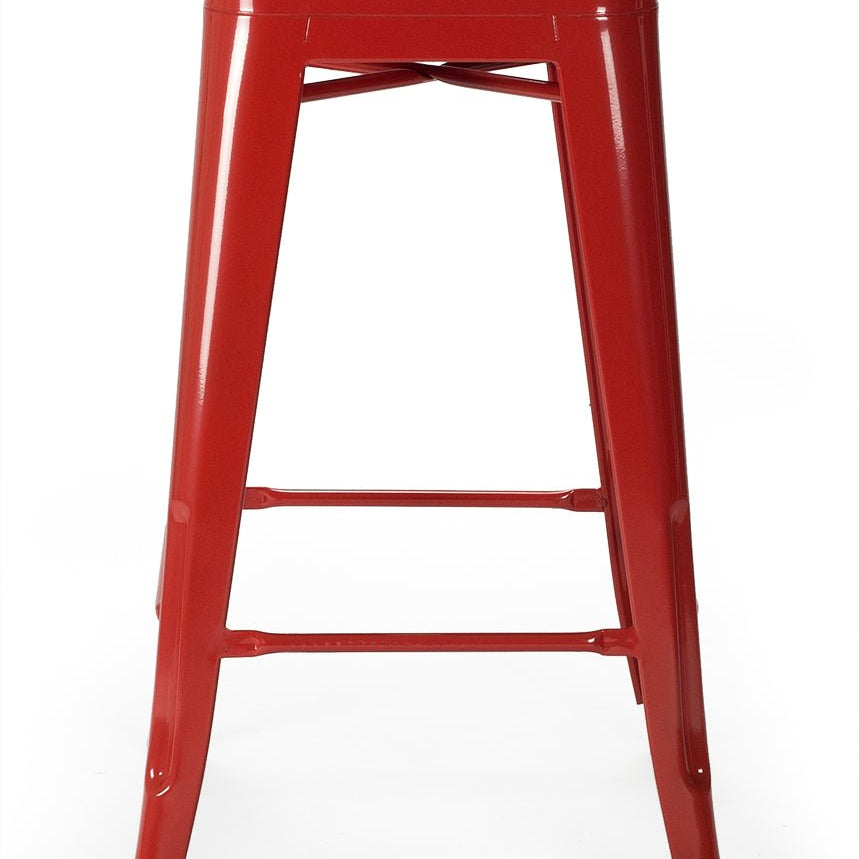 Taburete de bar Tolux color altura 67cm - Vintahome
#color_Rojo
