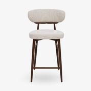 Taburete de cocina Scandiwood nogal - Vintahome