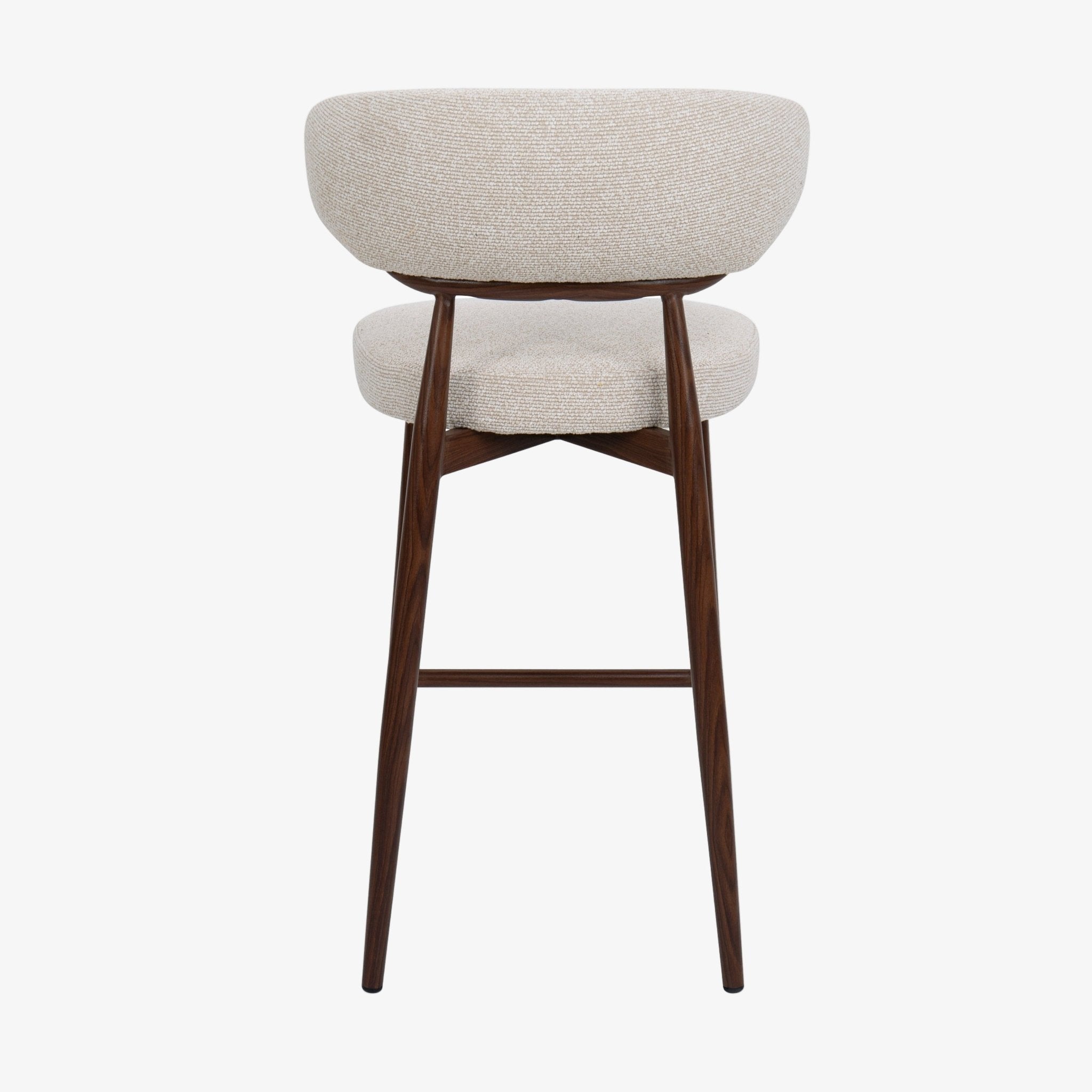 Taburete de cocina Scandiwood nogal - Vintahome