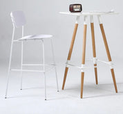 Taburete de bar apilable polipropileno Afra