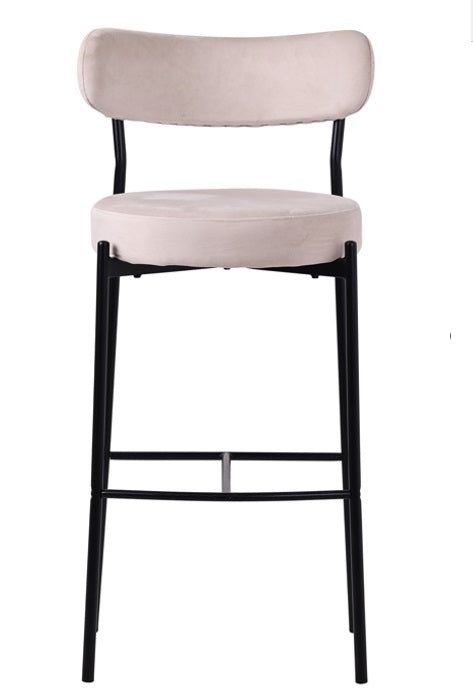 Tabouret en velours Verona 75cm